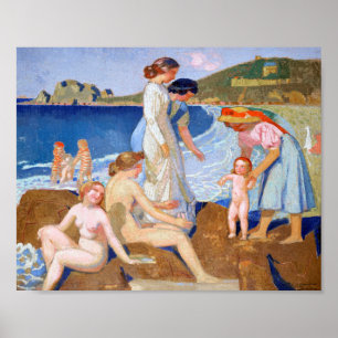 Sea Bathing, Maurice Denis Poster