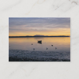 Sea Birds and Boat Business Card