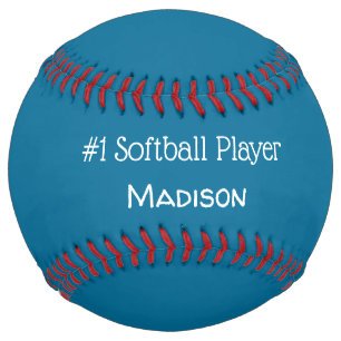 Sea Blue Colour Softball