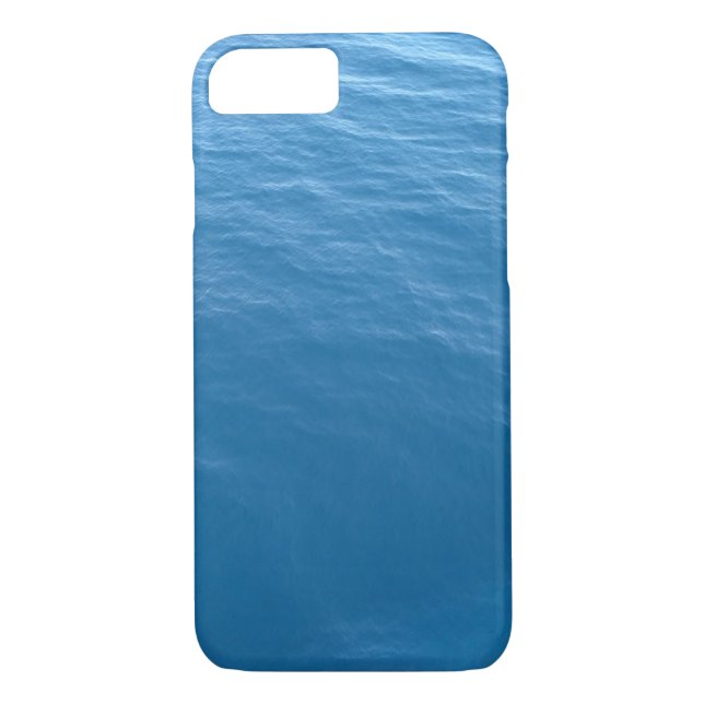 Sea Blue Freedom Apple iPhone 7, Barely There Case-Mate iPhone Case (Back)