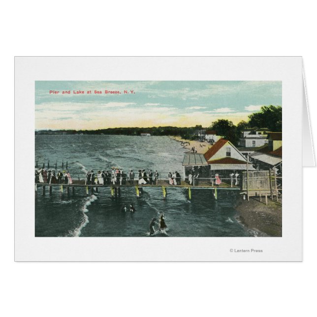 Sea Breeze Pier and Lake Scene (Front Horizontal)