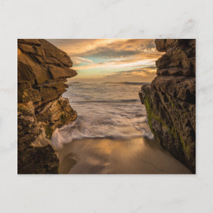Sea cave at Windansea Beach Postcard