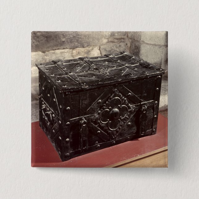 Sea chest, from Nuremberg 15 Cm Square Badge (Front)