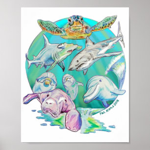 Sea Circle of Life Value Poster Paper (Matte)