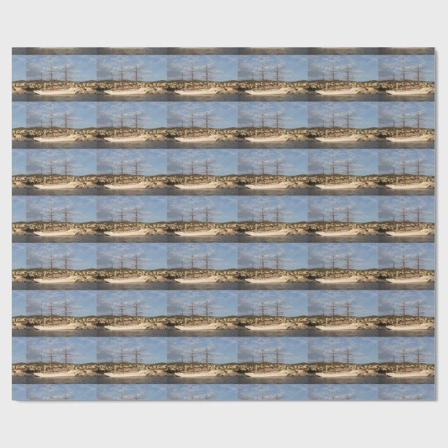 Sea Cloud II Wrapping Paper (Flat)