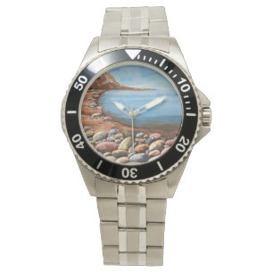 Sea Coast Rocky CLIFFS SEASHORE Relaxing Bright  Watch