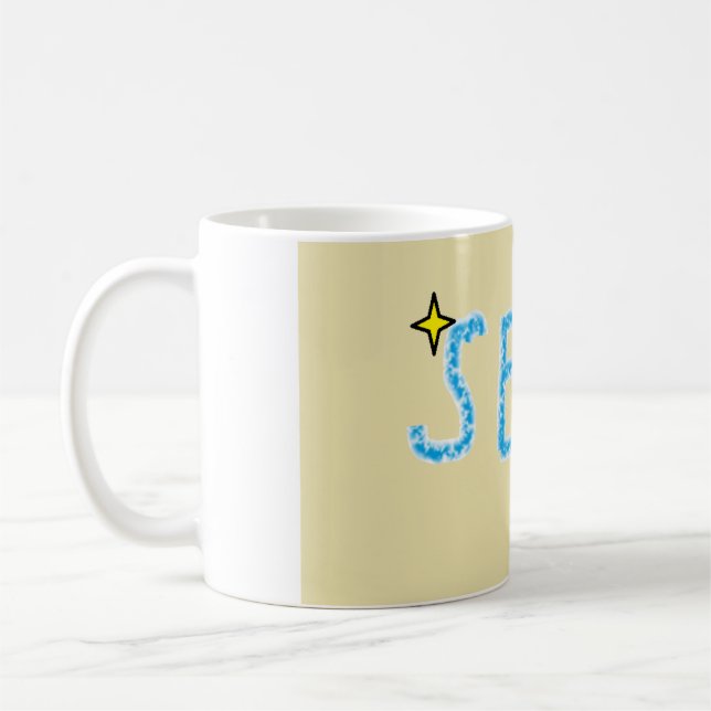 Sea  coffee mug (Left)