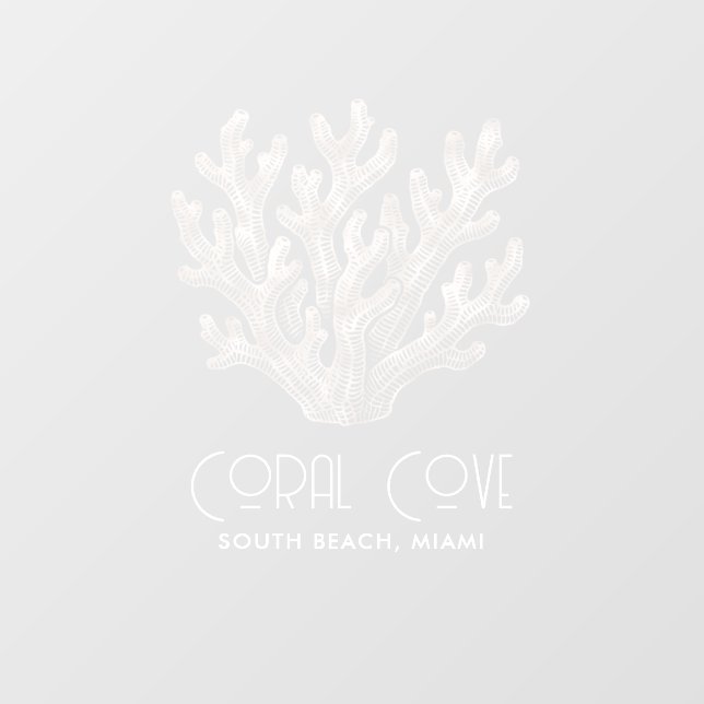 Sea Coral Silhouette (Sheet)