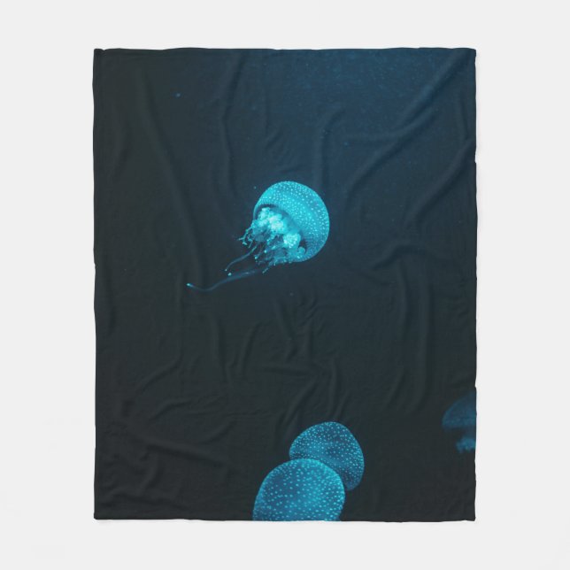 Sea Creatures Fleece Blanket (Front)
