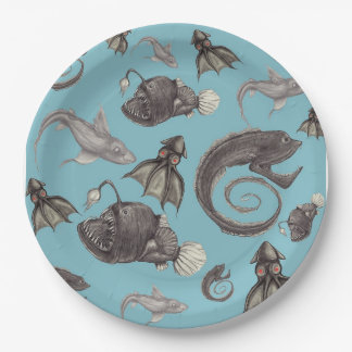 Sea Creatures Paper Plate