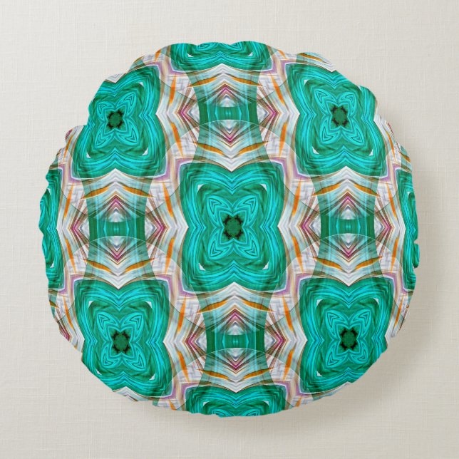Sea Creatures..... Round Cushion (Front)