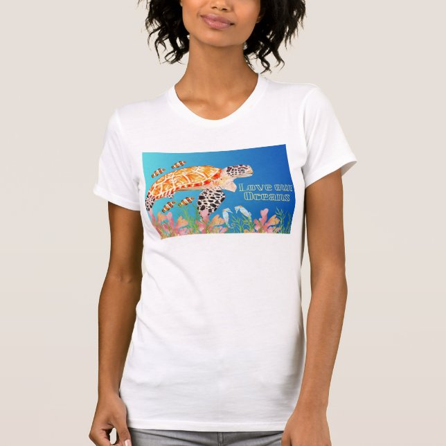 Sea creatures T-Shirt (Front)