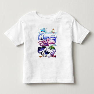 Sea Creatures Toddler T-Shirt