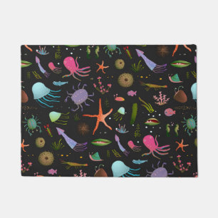 Sea Critters Pattern Doormat
