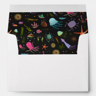 Sea Critters Pattern Envelope