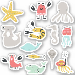 Sea Critters x13