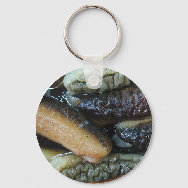 Sea Cucumber ... Yaowarat Market Food Key Ring (Front)