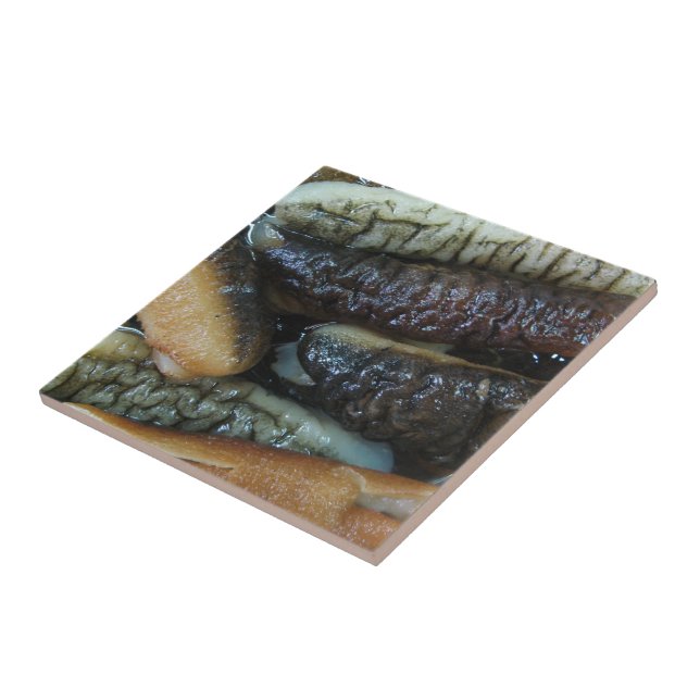 Sea Cucumber ... Yaowarat Market Food Tile (Side)