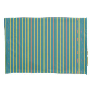 Sea Desert and Clay Stripes Pillowcase