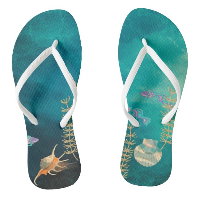 Sea Design for Sandals (Footbed)