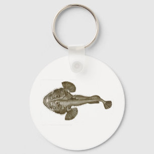SEA DEVIL FISH KEY RING