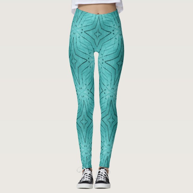 Sea Diamonds... Leggings (Front)