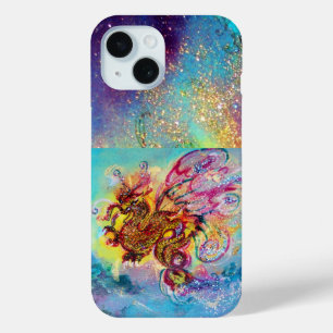 SEA DRAGON Aqua Blue Fantasy iPhone 15 Case