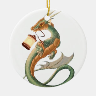Sea Dragon Ceramic Ornament
