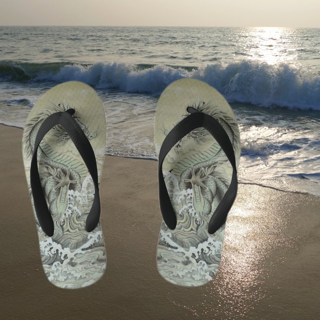 Sea Dragon Kid's Thongs (Creator Uploaded)