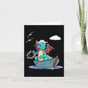 Sea Dragon Maritime Boat Sailor Sailor Sailor Card