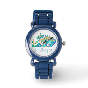 Sea Dragon pixel art Watch