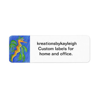 Sea Dragon Return Address Label