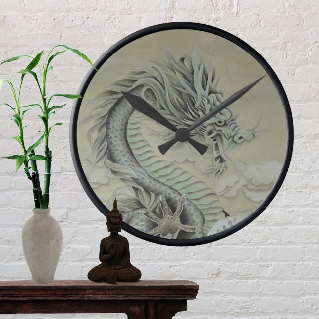 Sea Dragon Round Clock (Creator Uploaded)