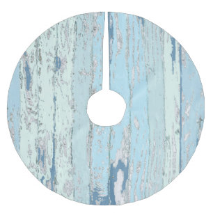 Sea Driftwood Brushed Polyester Tree Skirt
