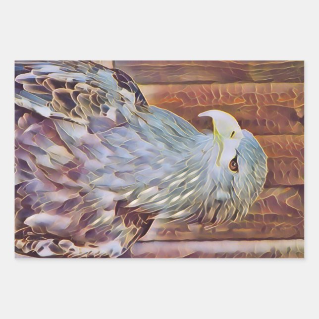SEA EAGLE WRAPPING PAPER SHEET (Front)