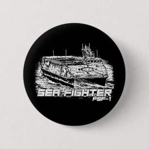 Sea Fighter Round Button