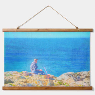 Sea Fishing Hanging Tapestry
