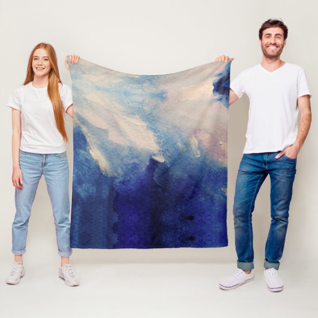 Sea Fleece Blanket (In Situ)