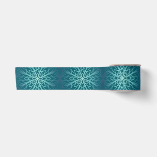 Sea flower mandala satin ribbon