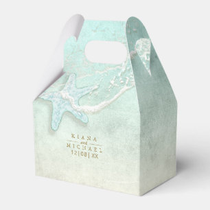 Sea Foam Beach Wedding ID837 Favour Box