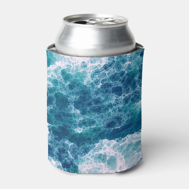 Sea Foam  Can Cooler (Can Front)
