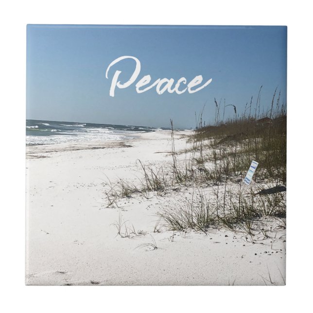 Sea Foam Ceramic Tile (Front)