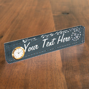 Sea Foam Chrome Yacht Flag Automotive Grille Print Nameplate