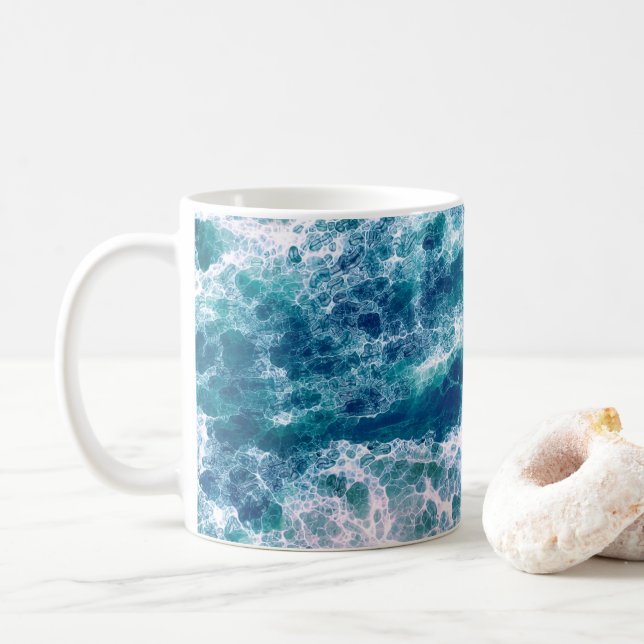 Sea Foam Coffee Mug (With Donut)