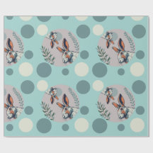 Sea Foam Coloured Wrapping Paper