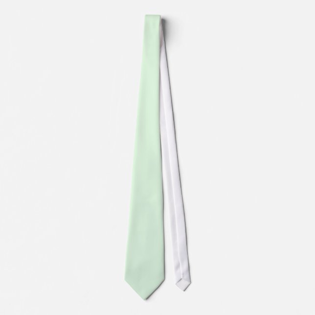 Sea Foam Green Men's Tie (Front)