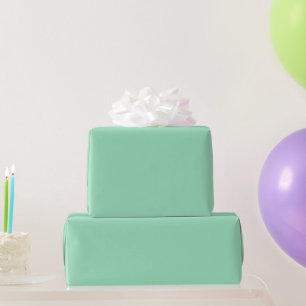Sea Foam Green Wrapping Paper