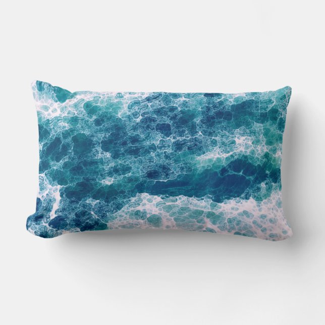 Sea Foam   Lumbar Cushion (Front)