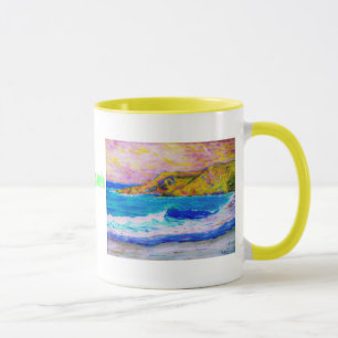 sea foam mug