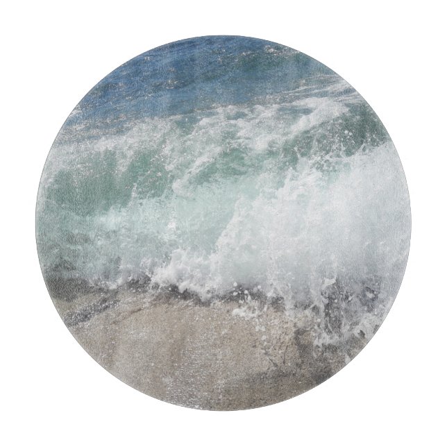 Sea Foam Ocean Waves   Cutting Board (Front)